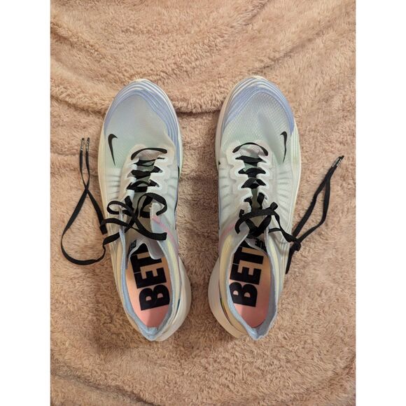 Nike Zoom Fly SP Be True Pride White Rainbow Running Shoes Men\'s Size 10.5 main image 7